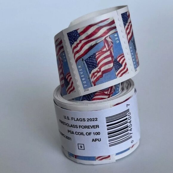 10 Rolls of 100 2022 USPS Forever Stamps Postage - 1000 Total - Picture 5 of 6